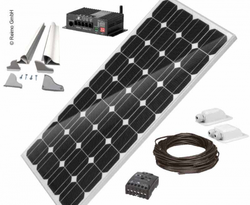 Купить онлайн Солнечная система »Комплектация CB 140«, 1x140W с MPPT контроллером 851001